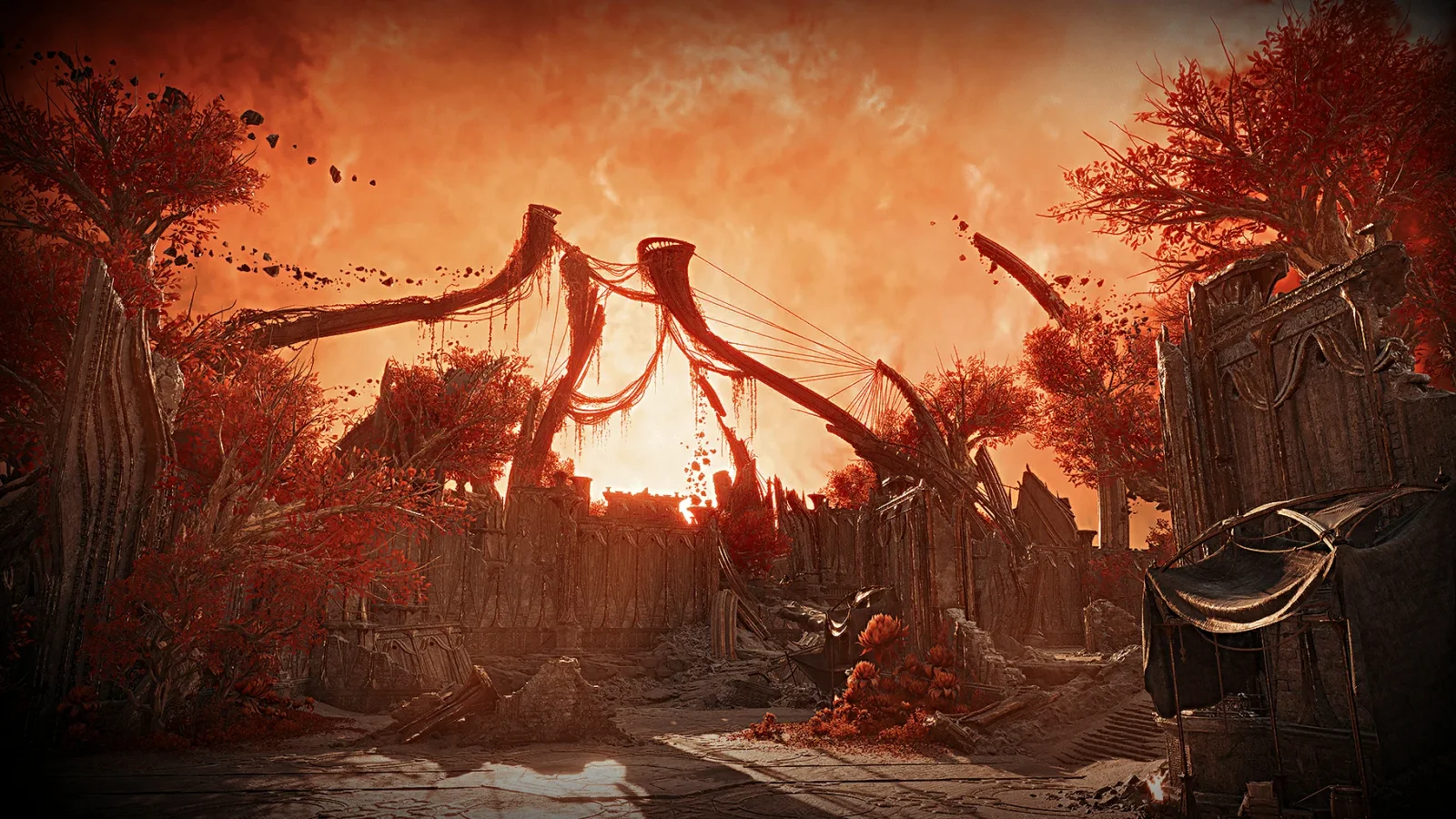 Artifact siege: both factions fight over the core, the last hit wins