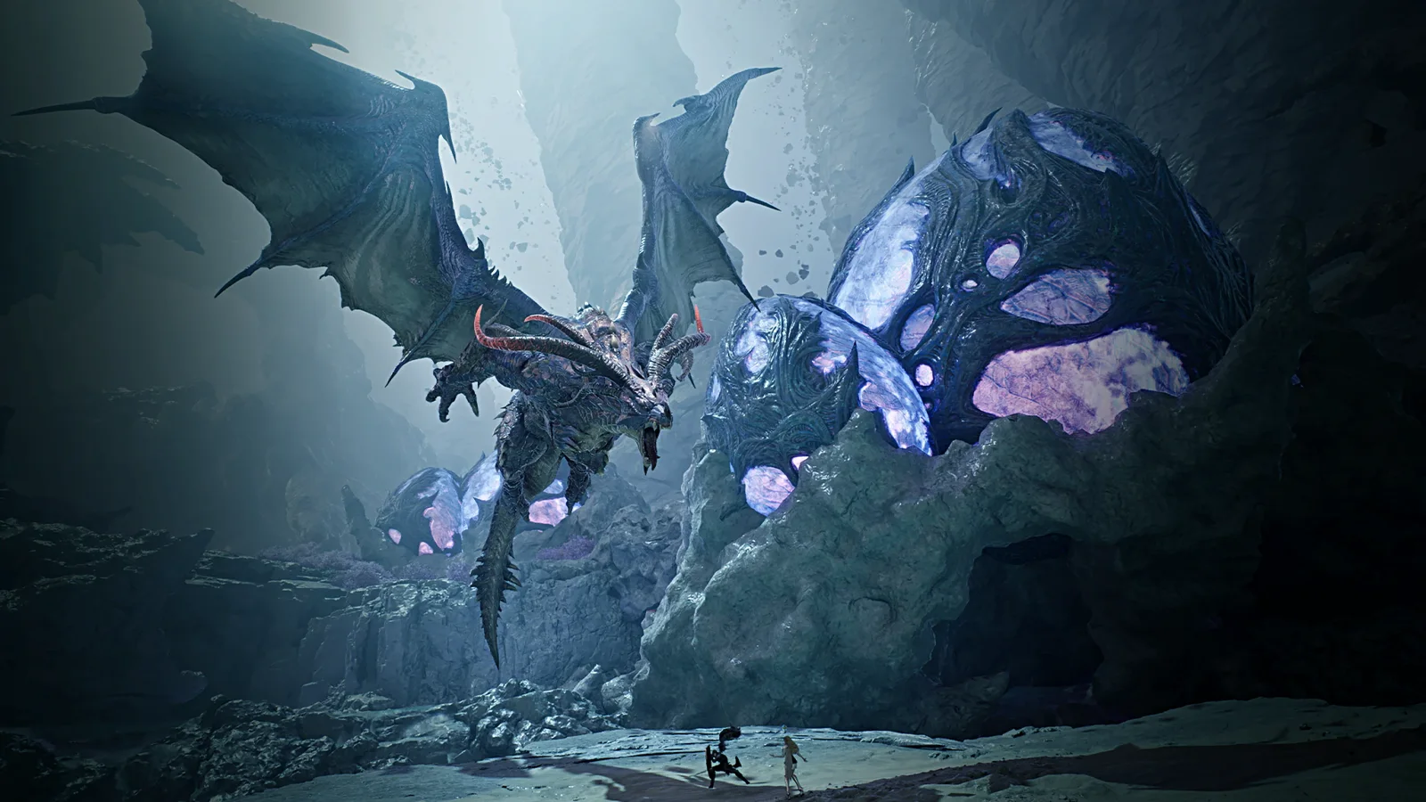 Field bosses spawn on schedule — each has its own loot and a Pantheon artwork